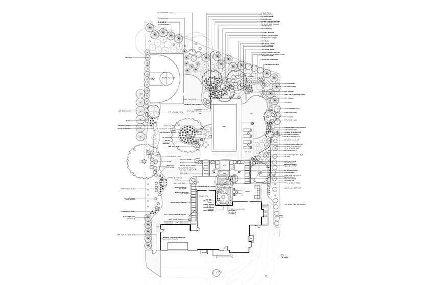 Blueprint for Landscaping Design of a Home